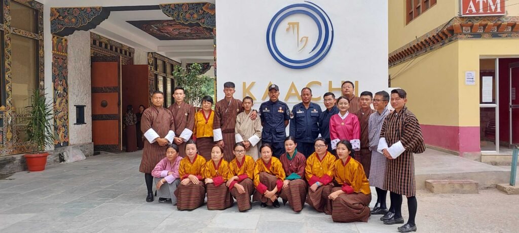 Enhancing Safety Together: Hotel Kaachi Grand Collaborates with Royal Bhutan Police for a Fire and Safety Event