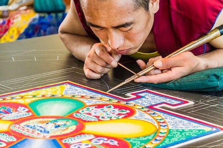 Mandala in Buddhism - Hotel Kaachi Grand