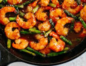 Honey Garlic Prawn