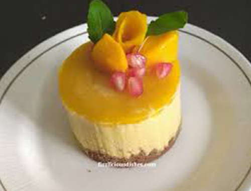 Mango-soufflé