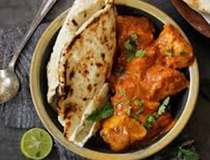 Butter Chicken with Naan